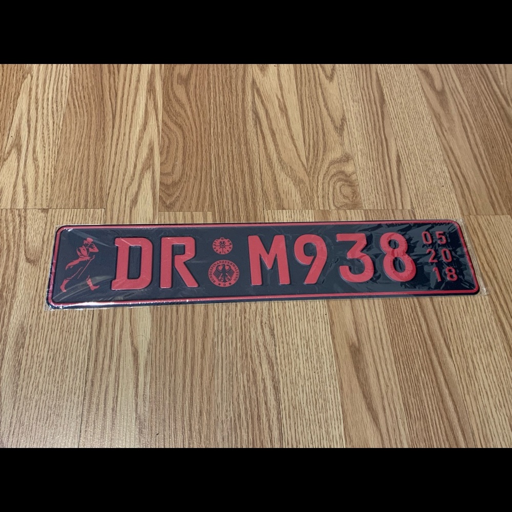 Tablillas para autos or Plates